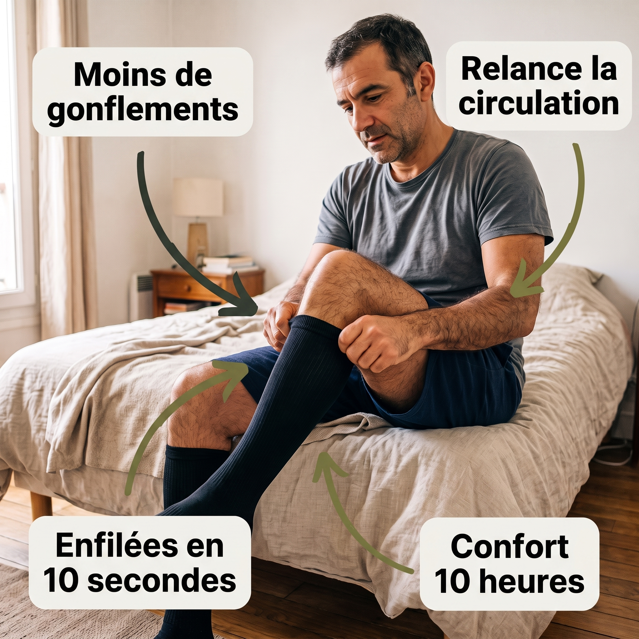 Chaussettes compression BAZE