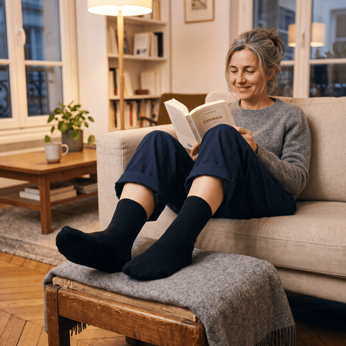 Chaussettes sans élastique baze