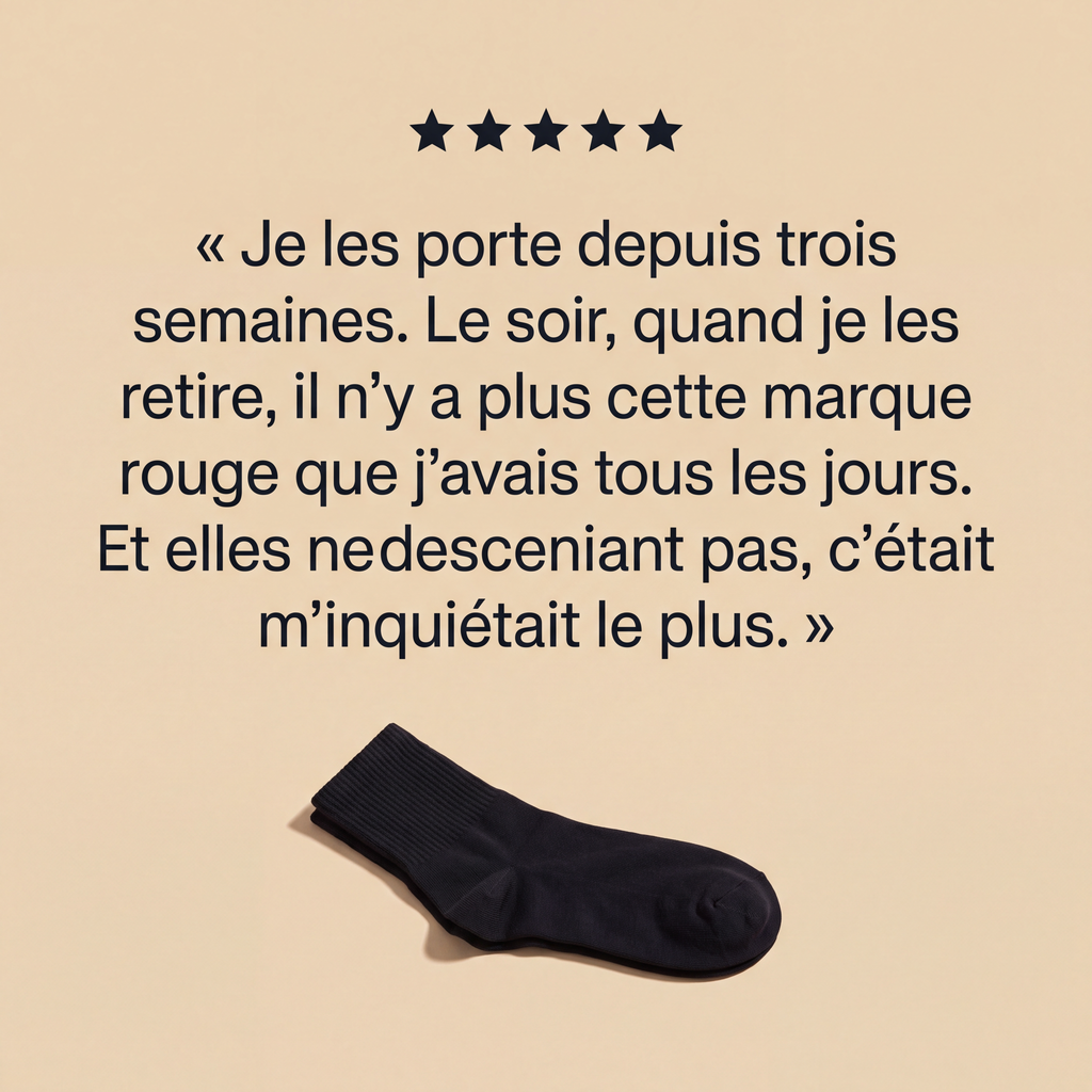 Chaussettes sans élastique baze