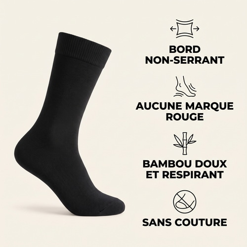 Chaussettes sans élastique baze